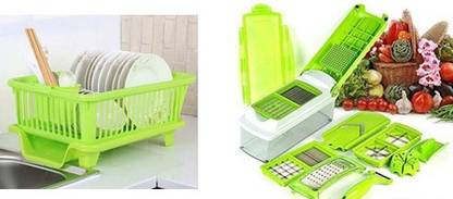 Value Adds Containers Kitchen Rack Plastic
