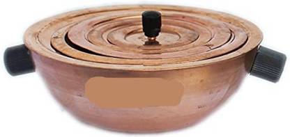 Apex Labs copper water bath 150mm with bakelite handle heating container and concentric rings for heating of samples in laboratory 0 Cavities Laboratory Spot Plate