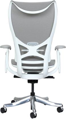 MISURAA Imported Flamingo High Back Ergonomic Office & Home Chair with Italian Doinati Mechanism, Adjustable Seat Depth, Lumbar Support, Arms & Multi Position Locking Nylon Office Executive Chair