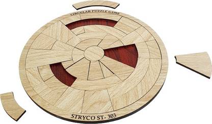 STRYCO WOODEN CIRCULAR PUZZLE