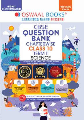 Oswaal CBSE Question Bank Chapterwise For Term-II, Class 10, Science (For 2022 Exam)