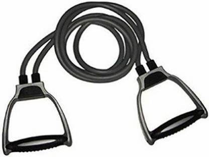 ADONYX Double Resistance Bands Toning Tube Exerciser with Resistance Tube