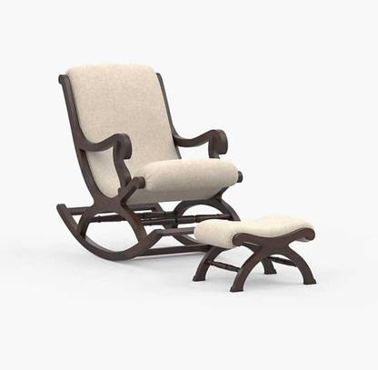Unique Creation Handicrafts Solid Wood 1 Seater Rocking Chairs