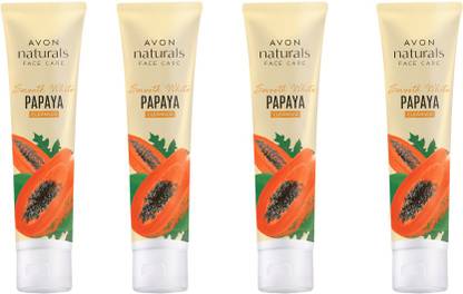 AVON Naturals Papaya Whitening Cleanser (set of 4) Face Wash