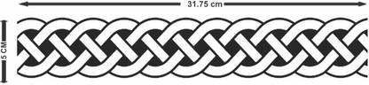ऑडर्शक Celtic knot Hand band Tattoo Men and Women Waterproof Temporary Body Tattoo