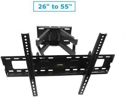 RED MOUNT TV Wall Mount Fit for Most 26"-55" TVs Dual Articulating Arm Full Motion Tilt Swivel Bracket 14" Extension Arm, LED, LCD, OLED & Plasma Flat Screen, TV, Up to VESA 400mm Full Motion TV Mount