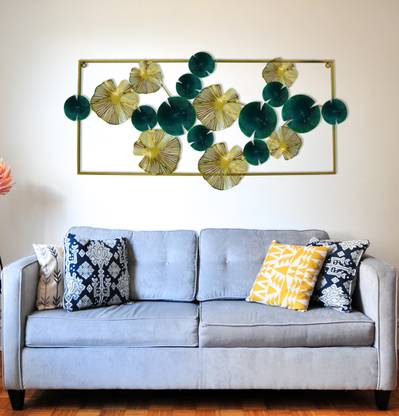 iHandikart Wall Hanging Modern Metal wall Art Size 49x26 Inch (IHK55008)