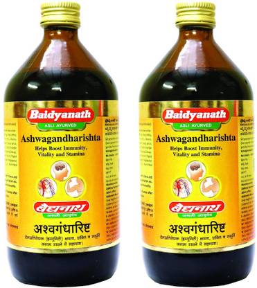 Baidyanath Ashwagandharishta | Helps Boost immunity - 220 ML