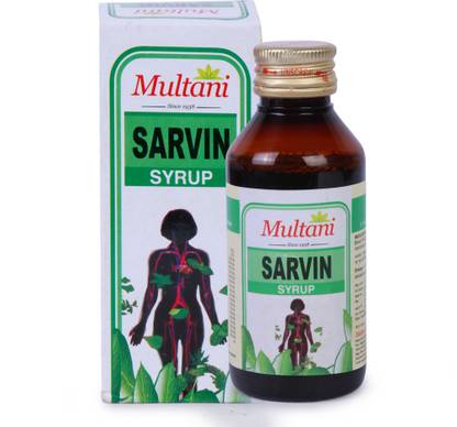 Multani Sarvin Syrup | Ayurvedic Skin & Blood Purifier | (200ml Each)