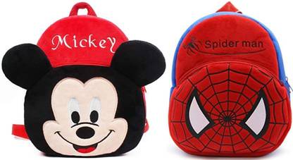 DTSM Collection super micky spider man bag for kids School Bag