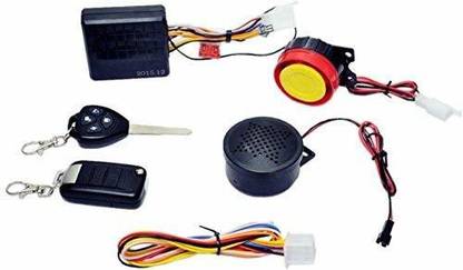Auto MT 12v Universal Security Alarm System with Dual Remote Control Engine Start for Motorcycle Motorbike Scooter Bike Fairing Kit