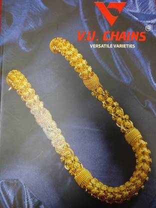 V.U. Chains Exclusive Gold Jewellery Design Book for Men