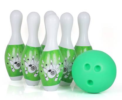 HighRoof 6 pins 1 Ball Bowling Game Set for Kids Toy Sports Bowling Set Bowling green Bowling Ball Sports Bowling Set Sports Bowling Set