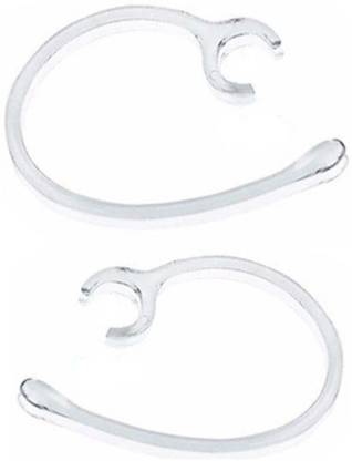 TUCCI Universal Small Clamp Bluetooth Ear Hook Loop Clip Replacement - Set of 2 Clear Cable Protector