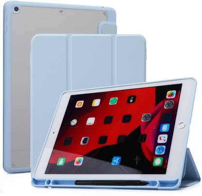 मोका फ्लिप कवर Soft Edge/Wake-Sleep 10.2 inch Apple iPad 9th 8th 7th Generation 10.2" Stand Flip Cover Case के लिए