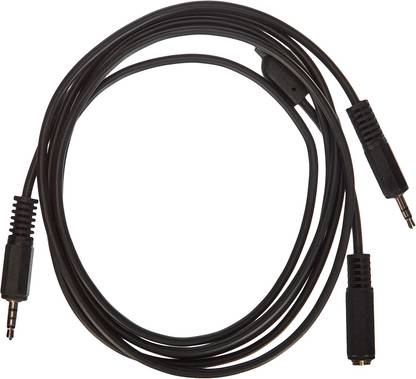 MAXBELL AUX Cable 0.61 m Chat Link - Party Chat Adapter for Xbox One and PlayStation 4