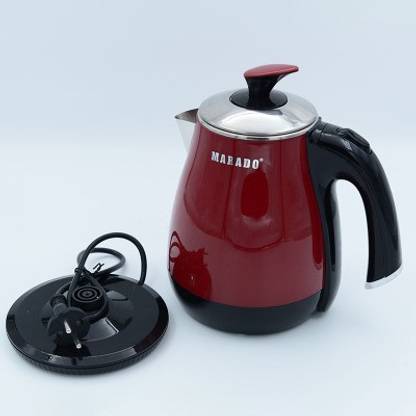 ADL PASSION 2 litre ( MA-0208 Kettle) Double Wall Kettle Stainless Steel Inner Body / Cool touch outer body / Wider mouth Electric Kettle