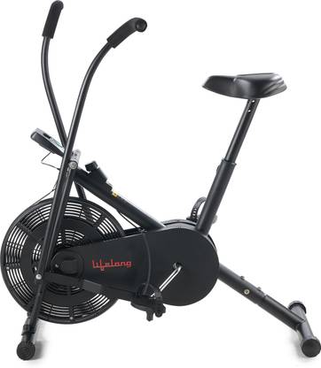 Lifelong LLEB103 AirBike with Moving Handle Upright Stationary Exercise Bike