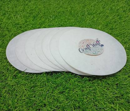 CRAFTWAFT PREMIUM HANDMADE QUALITATIVE FILTER PAPER ROUND CIRCLES 15 CM DIA PACK OF 100 Filter Paper