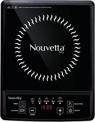Nouvetta 1500 W Induction Cooktop Push Button