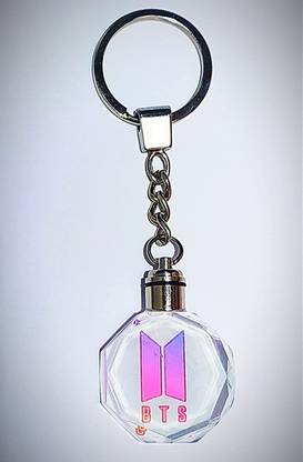 Badli led light crystal bts keychain pc.1 code.10 Key Chain