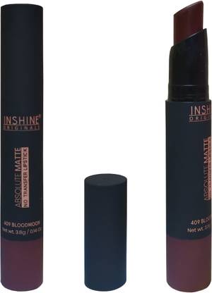 INSHINE ORIGINALS Matte Non Transfer Lipstick Bloodmoon S409