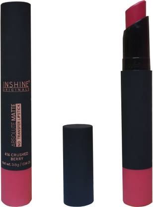 INSHINE ORIGINALS Matte Non Transfer Lipstick Crushed Berry S416
