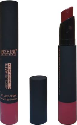 INSHINE ORIGINALS Matte Non Transfer Lipstick Love Crush S417
