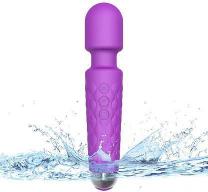 Desithat Magic Waterproof PERSONAL Wand Massager, Mini Handheld Rechargeable Rechargeable Personal Massager - Quiet & Waterproof - 20 Patterns & 8 Speeds Massager