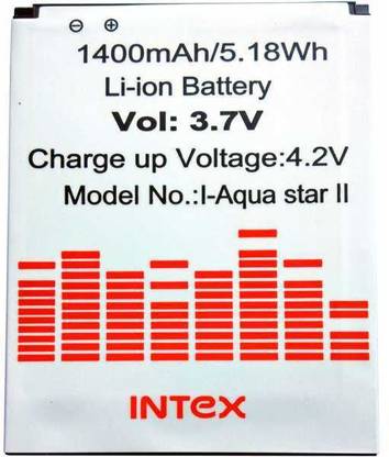 mobotek Mobile Battery For  Intex Aqua Star II Intex Aqua Star II