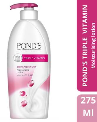 POND's Triple Vitamin moistourising lotion