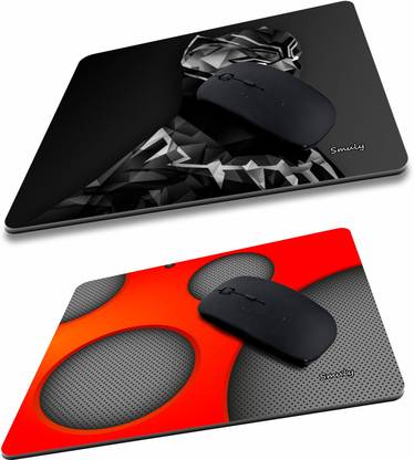 SMULY BLACK PANTHER COMBO & CIRCLE 3D ART Non-Slip I Am Capable of Amazing Things, Motivational Quotes Printed Mouse Pad for Gaming Computer, Laptop, PC Mouse Pad (Multicolor) Non Slip Base Mousepad