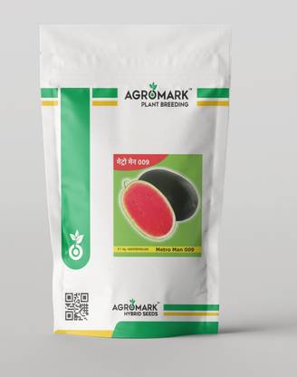 AGROMARK AGROMARK F1 HYBRID WATERMELON METRO MAN 009 50gm Seed
