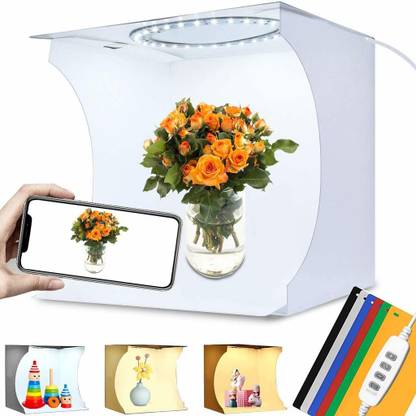 gustave Mini Professional Photo Studio Box with 3 Color Temperature & Adjustable Square Softbox