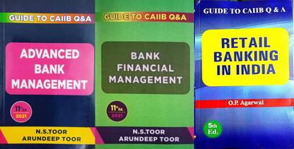 Ns Toor Caiib Book ( Advanced + Bank Financeal + Retail ) Banking Set Of 3 Books