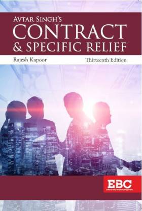 Avtar Singh's Law Of Contract & Specific Relief By Rajesh Kapoor