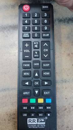 SGUV CHLED RR78-79 CH LED TV Remote Controller
