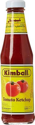 Kimball Tomato Ketchup Sauce 325Gm (Pack Of 1) Imported (Vegetarian) Sauce