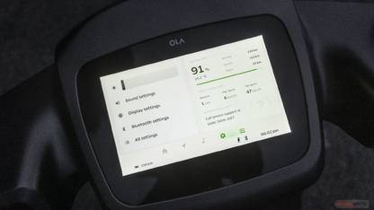 tombik Impossible Screen Guard for Ola Electric S1Pro E-Scooter-7 inch display