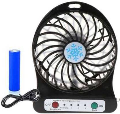 AUFFER SNC_6776M_NEW Portable LED Light Fan Mini MiniF-MLTI-C-6776 USB Fan