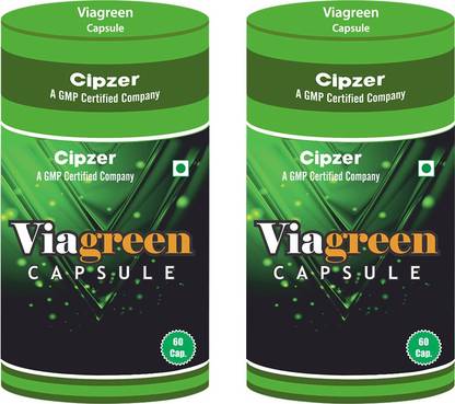 CIPZER Viagreen Helpful in Joy-ful Life Capsule Pack of 2