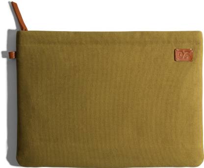 DailyObjects Olive Green Skipper Sleeve Large - MacBook/Laptop up to 15 inch Laptop Sleeve/Cover
