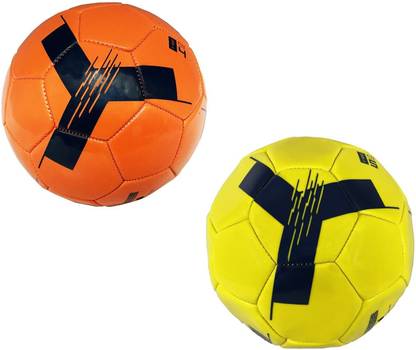 Utkarsh Combo Of (4 no) And (5 no) size Multicolor Club Soccer Football - Size: 5