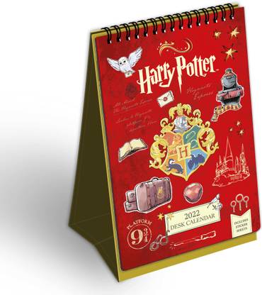 Mcsid Razz Harry Potter - Table Calendar (2022 Portrait Size ) With Sticker Sheet - Officially Licensed By Warner Bros, Usa 2022 - 2023 Table Calendar Price In India - Buy Mcsid