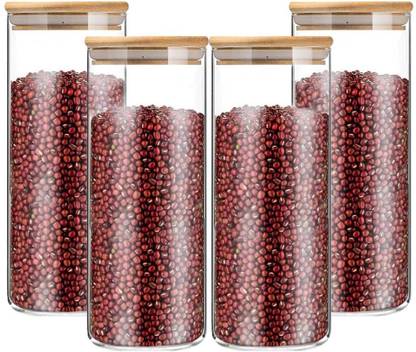 MANTRAA SALES Glass Grocery Container  - 1500 ml