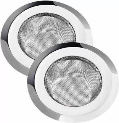 HITECH KITCHEN Kitchen Sink Stainless Steel Push Down Strainer