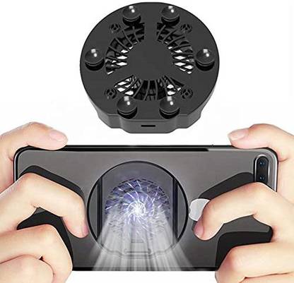 LimeShot Pubg Cooling Fan Cell Phone Radiator Mobile Phone Compatible with 4.5-7” iPhone11/11 Pro Max/8 Plus/X/XR/XS Galaxy S20/S10/S9/Note 20,for Playing Games Watching Video  Gaming Accessory Kit