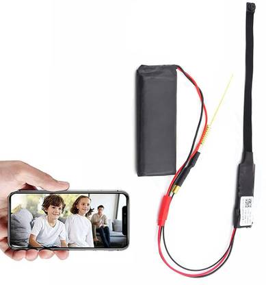 Mirroreye PORTABLE WIRELESS MINI SPY 4K STRIP BUTTON LENS CAMERA Security Camera