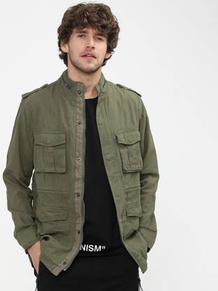 HIGHLANDER Full Sleeve Solid Men Jacket