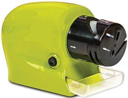 prisma collection Professional Electric Knife Sharpener Swifty Sharp Motorized Knife Sharpener Rotating Sharpening Stone Sharpening Tool - Green Color Electric Knife Sharpener